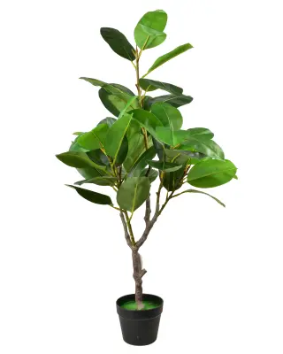 Umetna rastlina plastika Viridis Fikus 120 cm zelena 1 kos