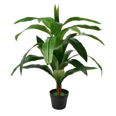Umetna rastlina plastika Mondex Viridis Dracena 90 cm zelena 1 kos