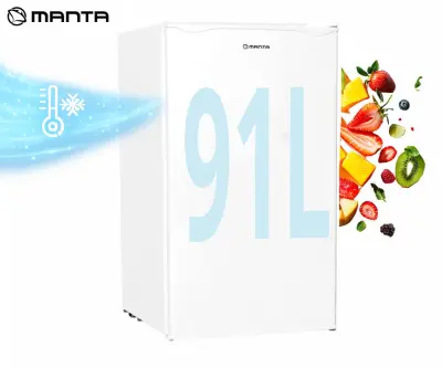 Hladilnik MANTA MM520PW, z zamrzovalnikom, podpultni, bel (Pure White)