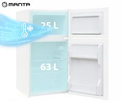 Kombinirani hladilnik MANTA MM545DWH, bel (Pure White)