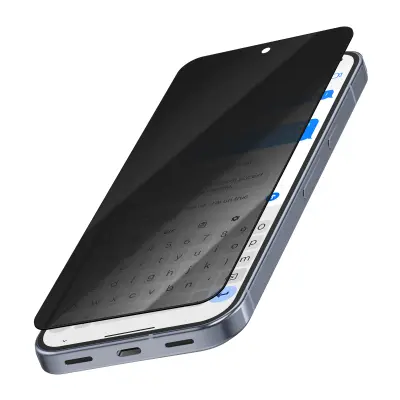 Zaščita zaslona iz kaljenega stekla za Google Pixel 10 in 10 Pro proti vohunjenju, Prozorno