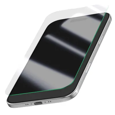 Zaščita zaslona za iPhone Air iz kaljenega stekla 9H, oleofobna, Prozorno