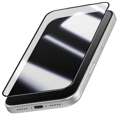 Zaščita zaslona za iPhone 17 Pro Max Full Glue z zaobljenimi robovi, Prozorno