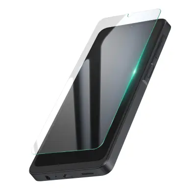 Mayaxess, Zaščita zaslona za Galaxy A07 iz kaljenega stekla 9H, oleofobna, Prozorno