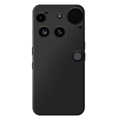 Mayaxess, Ovitek za Nothing Phone 3, mehka silikonska zaščita, Črna