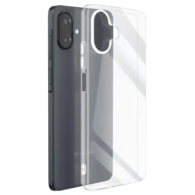 Mayaxess, Ovitek za Samsung Galaxy A07 iz ultra mehkega in trpežnega silikona, Prozorno