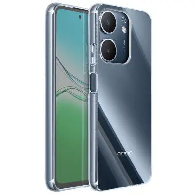 Mayaxess, Ovitek za Oppo A5x, mehka silikonska zaščita, Prozorno