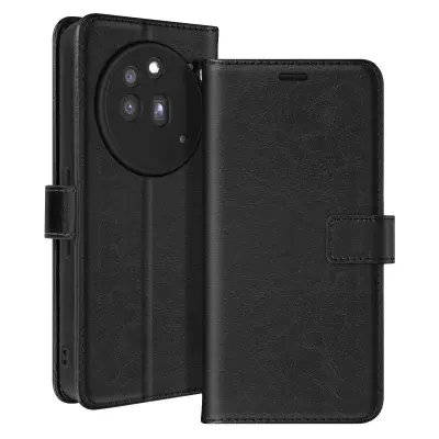 Mayaxess, Ohišje za Nothing Phone 3a Pro z denarnico podporo, Črna