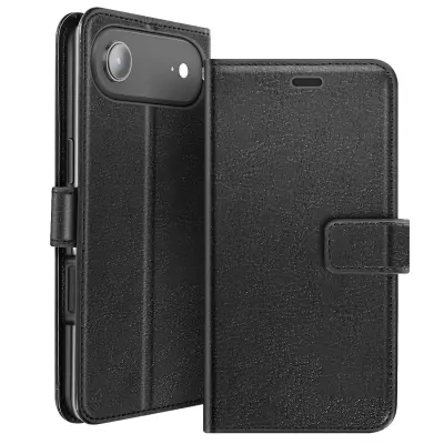 Mayaxess, Denarnica za iPhone Air z zapestnim trakom in funkcijo stojala, Črna