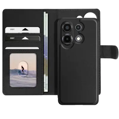 Mayaxess, Ohišje za Xiaomi Redmi Note 13 4G Snemljiva lupina, Črna