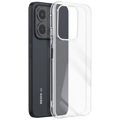 Mayaxess, Ovitek za Redmi 15C iz ultra mehkega in trpežnega silikona, Prozorno