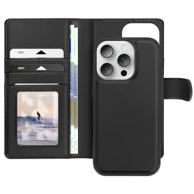 Mayaxess, Ohišje za iPhone 16 Pro Max s snemljivo lupino, Črna