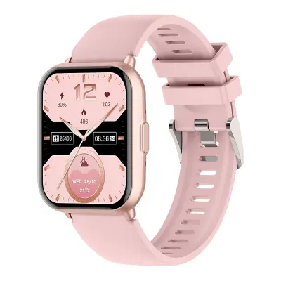 Pametna športna ura TFT Bluetooth IP68 Spremljanje zdravja serija Titmo E 100, Roza