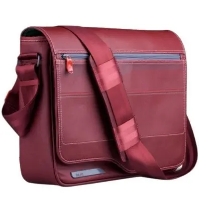 be.ez, Torba čez ramo LE Reporter za zaslon 10" z ojačanimi žepi, Rdeča