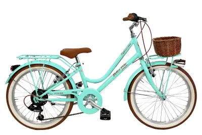 Vintage otroško kolo za deklice Dolce Vita CAPPUCCINO 20" – 7v – Tiffany