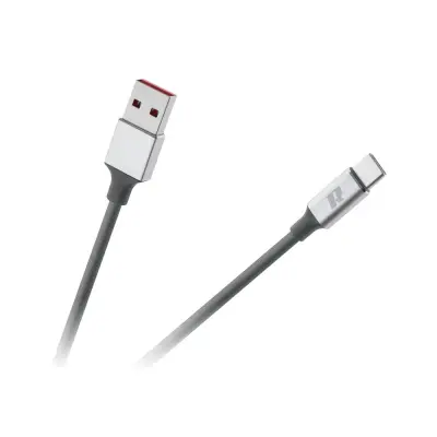USB kabel REBEL 3.0 M.- tip C. M., črne barve, 1m