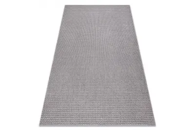 Preproga AURA E9787 siva - Zygzag, strukturna, moderna 140x190 cm