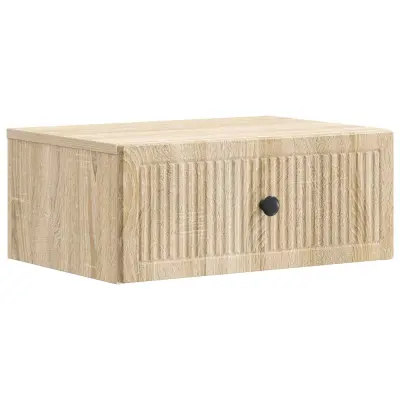 vidaXL Nočna omarica Sonoma hrast 49 x 34,5 x 20 cm Inženirski les