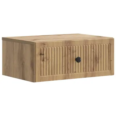 vidaXL Nočna omarica Artisan hrast 49 x 34,5 x 20 cm Inženirski les
