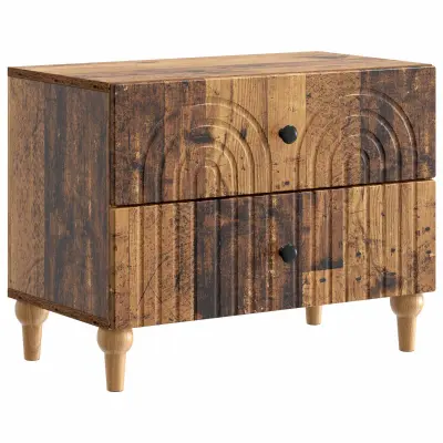 vidaXL Nočna omarica Star les 62 x 34,5 x 48 cm Inženirski les