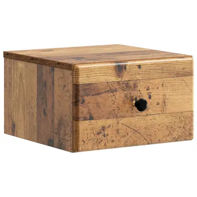 vidaXL Stenski nočni omarici Star les 34,5 x 33 x 20 cm Inženirski les