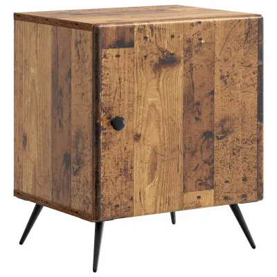 vidaXL Nočna omarica Star les 43 x 34,5 x 50 cm Inženirski les