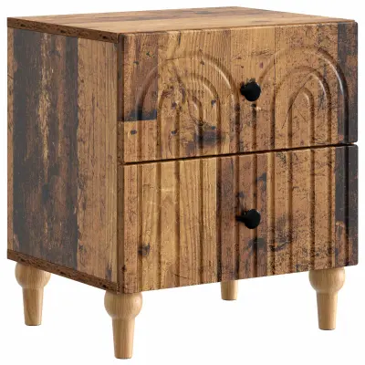 vidaXL Nočna omarica Star les 43 x 34,5 x 48 cm Inženirski les