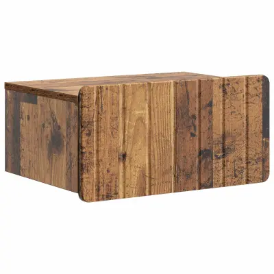 vidaXL Stenski nočni omarici Star les 49 x 34,5 x 24 cm Inženirski les