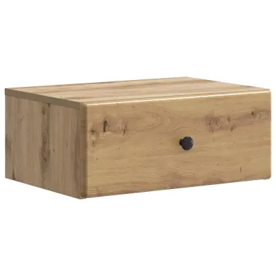 vidaXL Stenski nočni omarici Artisan hrast 49 x 34,5 x 20 cm