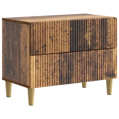 vidaXL Nočna omarica Star les 62 x 34,5 x 48 cm Inženirski les