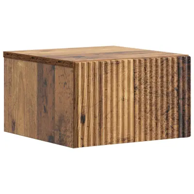 vidaXL Stenski nočni omarici Star les 33 x 34,5 x 20 cm Inženirski les