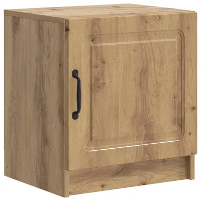 vidaXL Nočna omarica Artisan hrast 43 x 34,5 x 47 cm Inženirski les