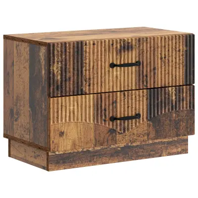 vidaXL Nočna omarica Star les 62 x 34,5 x 44,5 cm Inženirski les