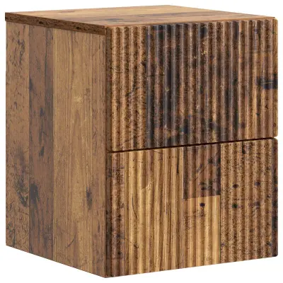 vidaXL Stenski nočni omarici Star les 33 x 34,5 x 40 cm Inženirski les