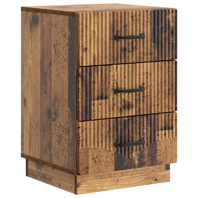 vidaXL Nočna omarica Star les 43 x 41 x 63,5 cm Inženirski les