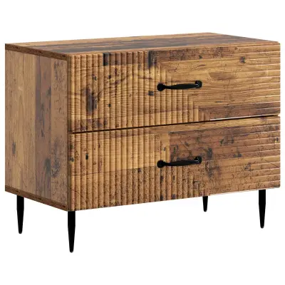 vidaXL Nočna omarica Star les 62 x 34,5 x 47,5 cm Inženirski les