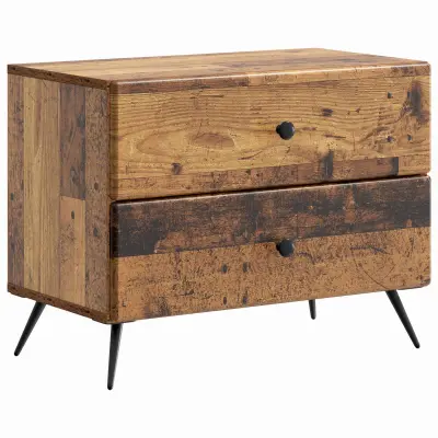 vidaXL Nočna omarica Star les 62 x 34,5 x 47,5 cm Inženirski les