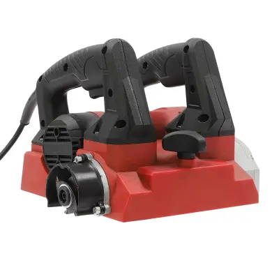 1300W električni stenski planer, nastavljiva globina 1-4mm, dvojni ročaji za udobje, rdeč