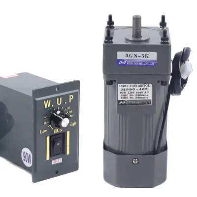 AC Gear Motor, visok navor, nastavljiva hitrost