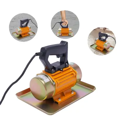 Električni vibrator za beton, 250W moč, 200KG vibracijska sila, prenosna zasnova