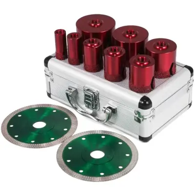 Set diamantnih svedrov, navoja M14, svedri - S rezilnim listom