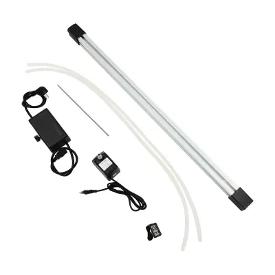 Akrilni upogibnik, 1000W moč, nastavljiv temperaturni razpon, srebrna