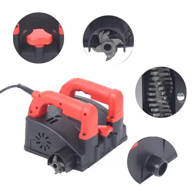 Električni stenski planer, 1680W moč, 3000 RPM hitrost, 4mm