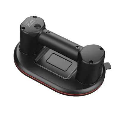 Električna vakuumska sesalna skodelica, nosilnost 300 KG, inteligentni prikazovalnik, črna, 300 Kg