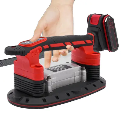 21V ročno orodje za vibracije ploščic, 6-stopenjska nastavitev, vključuje 2 bateriji