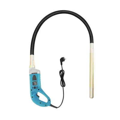 Betonski vibrator, visoka moč, trdna konstrukcija, modra biserna