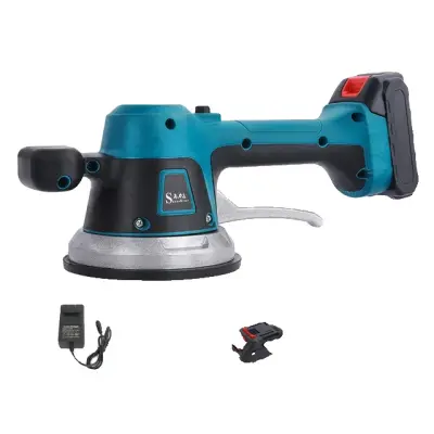 Brezžični vibrator za ploščice, 6-stopenjski avtomatski, moč orodje, 1 Baterija 1 Polnjenje