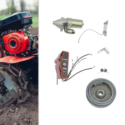 Kita za motor z električnim zagonom, združljiva s Honda GX340 in GX390, vključuje zagonski motor, SIVA