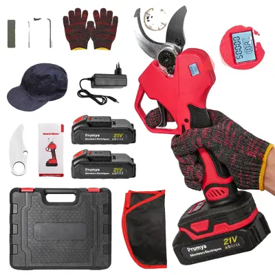 Električne obrezovalne škarje, brezkrtačni motor, ergonomska zasnova, 1000W 50mm