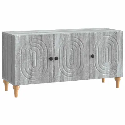 vidaXL TV omarica Siva Sonoma 99 x 34,5 x 50 cm Inženirski les